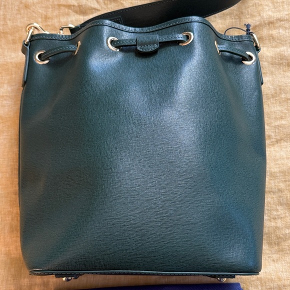 Dooney & Bourke drawstring saffiano bucket Bag - Picture 10 of 17